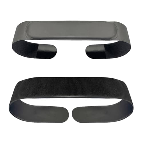 OURHZTB Soft PU Comfortable Strap Compatible for Meta Quest 3/3S/2 VR Headset, Adjustable Head Strap Headband for Pico 4 VR Headset Fixing Accessories, Comfort Decompression Headband Strap Belt