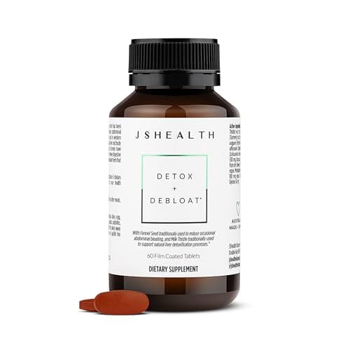 JSHealth Detox + Debloat Review 2025 – Pastillas Anti Hinchazón para Mujeres