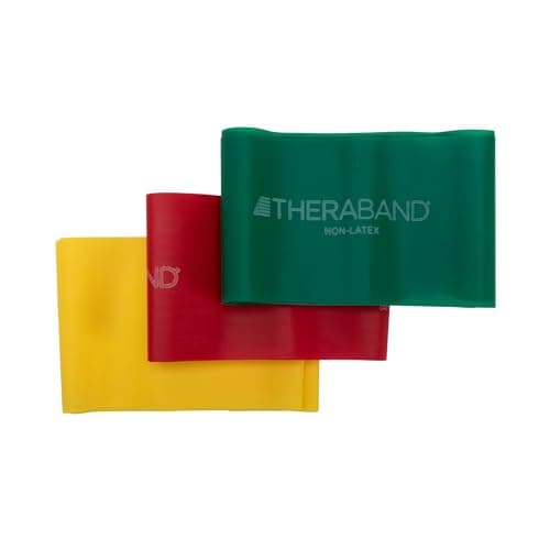 THERABAND Widerstandsbänder Test: Das Anfänger-Set für Fitness & Physiotherapie