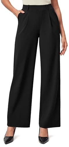 IUGA Women's Dress Pants Review: Stretchy Wide Leg Comfort Tested