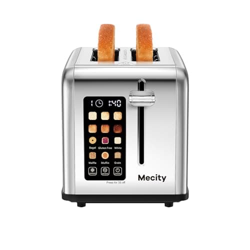 Mecity 2 Slice Toaster Review – touchscreen toaster worth it?