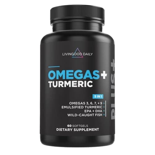 Omega 3 Supplement con cúrcuma Livingood Daily: Análisis completo