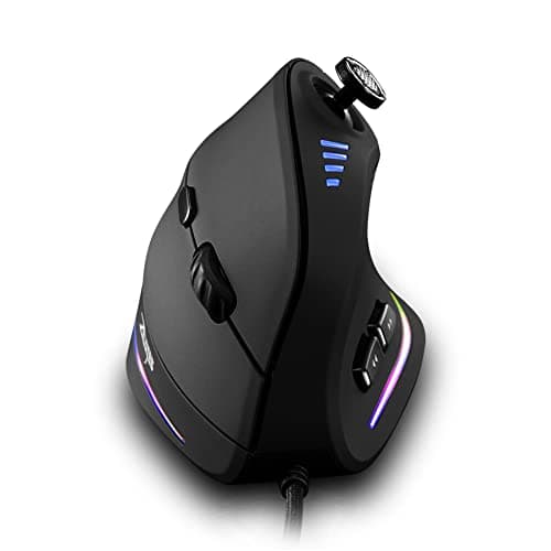 Zelotes Gaming Muis Test 2024 – Verticale Ergonomische Muis met Joystick