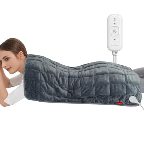 Comfytemp Värmedyna Test 2025 – Viktad FIR-värmekudde med keramikpärlor