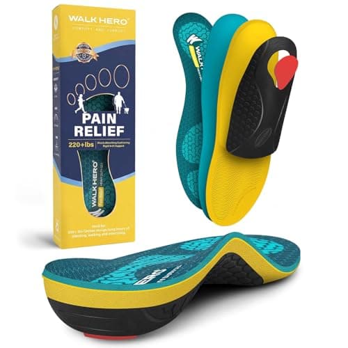WalkHero Heavy Duty Inlägg Test 2025 – Bra för tunga fötter?