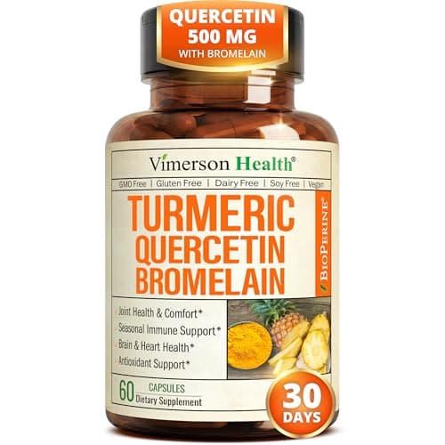 Avis Complément Quercétine Curcuma Vimerson Health – Est-ce Efficace ?
