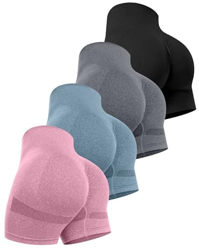 CHRLEISURE Shorts Fitness Mujer: Análisis Completo de los 4 Packs de Scrunch Butt