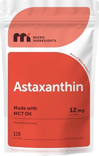 Micro Ingredients Astaxanthin 12mg Review – 120 Softgels Eerlijke Test