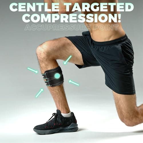 Healrecux Sciatica Pain Relief Devices Brace, Sciatic Nerve Ease Brace with Pressure Pads Targeted Compression for Sciatic Nerve Pain, Lower Back, Hip, Calf Brace for Sciatic