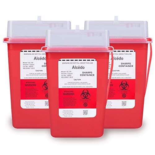 Pojemnik na ostre przedmioty Alcedo – Recenzja 3-pack | FlexStride