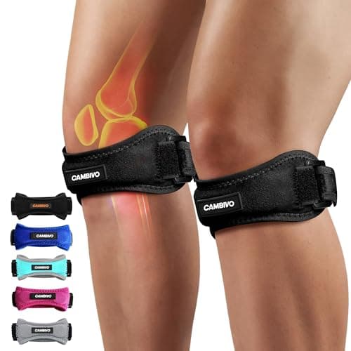CAMBIVO Patella Tendon Knee Strap Review: Real Test