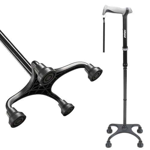 Rehand Quad Cane Recensione: Il Bastone con 4 Punte che Davvero Stabilizza