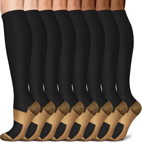 Sooverki Koper Compressie Sokken 8-Pack Review 2024 | FlexStride