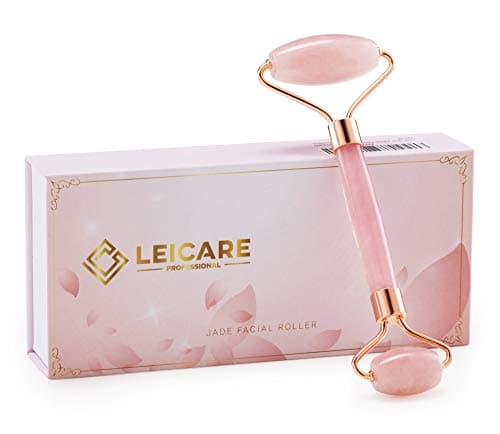 LeiCare Jade Roller Review: Rose Quartz Gezichtsmassage Getest