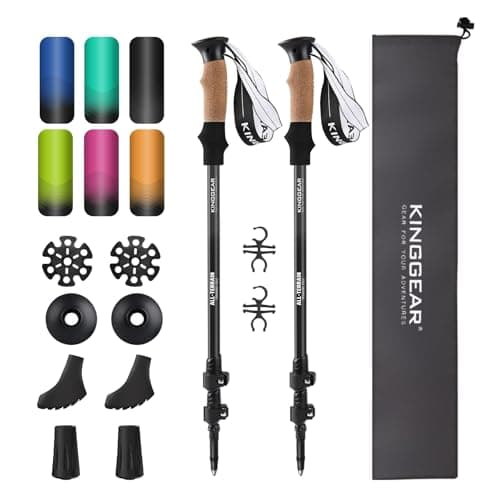 Test KINGGEAR Trekking Poles : Bâtons de Randonnée Fiables ?