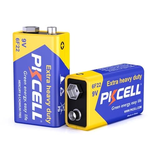 PKCELL 9V Battery 2-Pack – Pålitlig drift för brandvarnare?