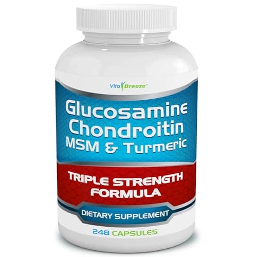 VitaBreeze Glucosamine Chondroitin MSM Turmeric Supplement Review