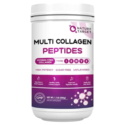 NATURE TARGET Multi Collagen Peptides Test 2024 – Lohnt es sich?