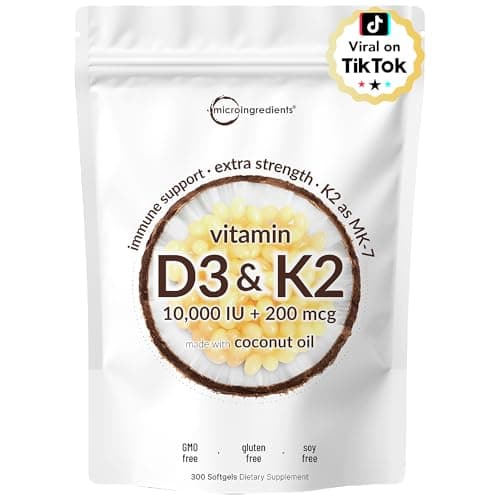 Micro Ingredients D3 K2 Test 2025 – MK-7 Premiumkvalitet
