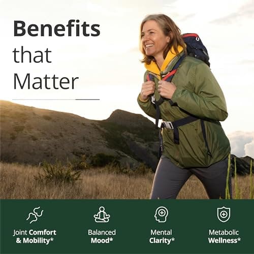 Saffron Supplements – 89mg Saffron Extract, 1000mg Turmeric Curcumin, Ceylon Cinnamon & Cardamom – Daily Mood, Joint & Metabolic Support – Joint Supplements for Women & Men – 60 Capsules