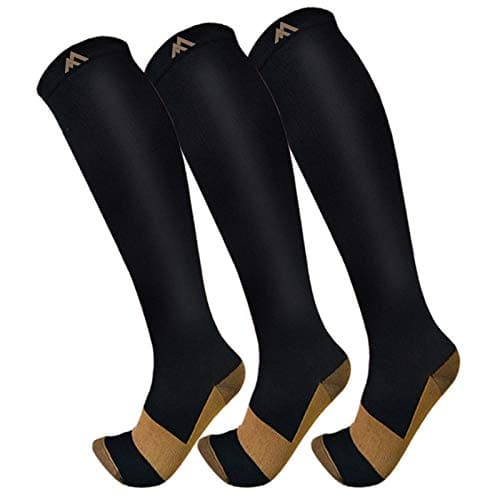 FuelMeFoot Compression Socks Review: 3-Pack Copper-Infused 15-20mmHg Test