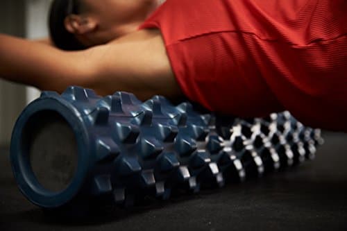 RumbleRoller Original Foam Roller Moderate Firmness Deep Tissue Massage Roller for Muscle Recovery (22 Inches Midsize)