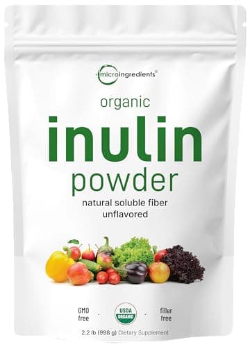 Organiskt Inulin Pulver – Är Micro Ingredients FOS Fiber Värt Det?