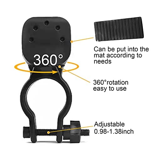 Cane Holder for Walker, Cane Universal Accessories for Wheelchair Rollator, Walking Stick Cane Clips for Senior 2pcs