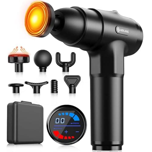 AERLANG Massage Gun Review – Heated Deep Tissue Relief Tested