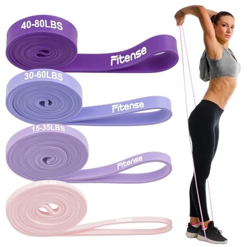 Fitense Pull Up Bands Review – 5-80lbs Resistance Set Tested
