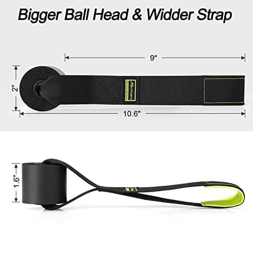 Manificent Door Anchor for Resistance Bands, Heavy Duty Padded Door Anchor System Door Hook, Must-Have Workout Exercise Bands Attachment Compatible for Loop Bands, Resistance Tube TRX, Yoga Strap