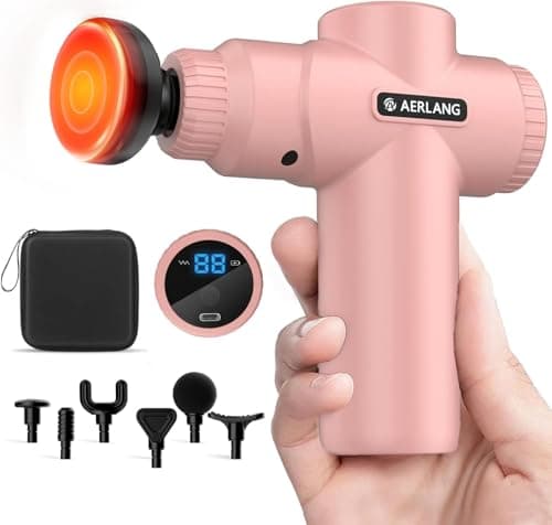 AERLANG Massage Gun Review – Is This Mini Heat Massager Worth It?