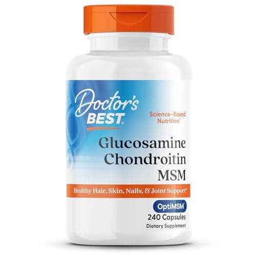 Glukozamina Chondroityna MSM – Recenzja Doctor's BEST 240 kapsułek