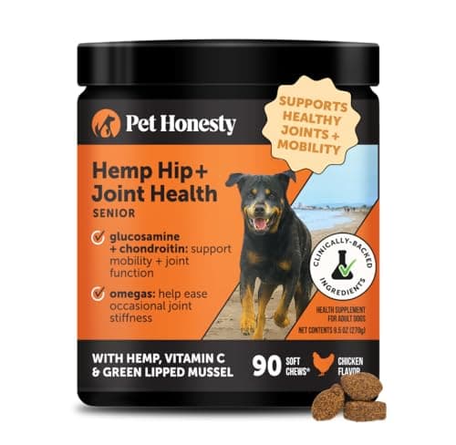 Senior Dog Joint Supplement Review – Pet Honesty Hemp Chews