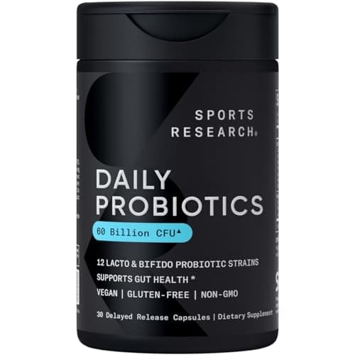 Sports Research Daily Probiotica Review 2025 – 60 Miljard CFU Getest