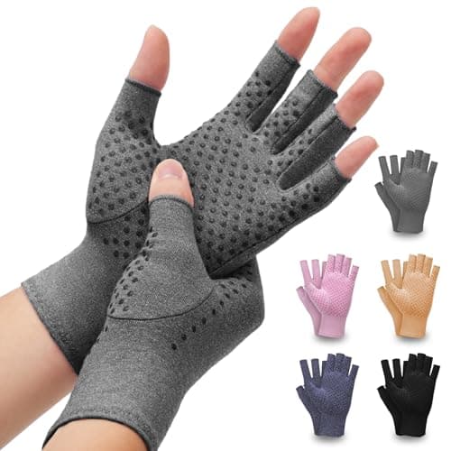 DRNAIETY Arthritis Compression Gloves Review: Finger-Free Design Put to the Test
