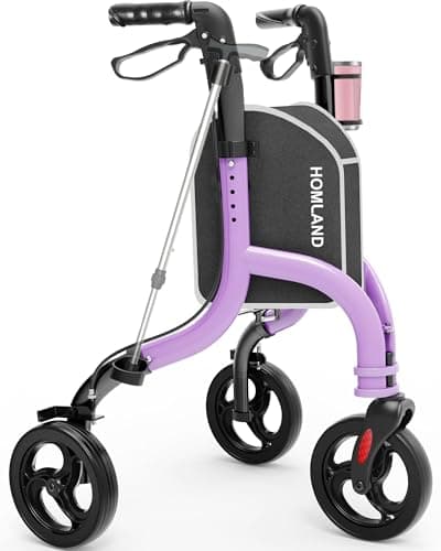 HOMLAND Rollateur 3 Roues pour Seniors - Notre Avis Complet