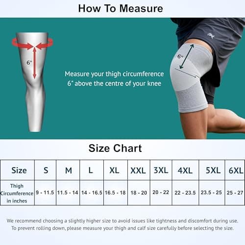 Wonder Care 2-Pack Bamboo Knee Compression Sleeve for Men and Women, Compression Knee Sleeve for Running, Volleyball, Gym Weightlifting Made from Bamboo Yarn, Perfect Knee Brace for Knee Pain and Enhanced Comfort - 1 Pair