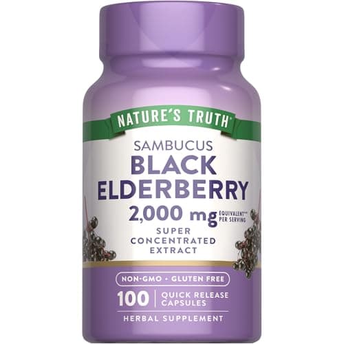 Recensione Nature's Truth Black Elderberry – Integratore Sambuco Nero