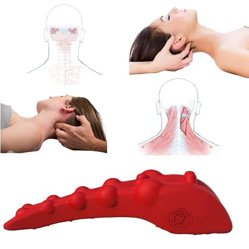 LittleMum Trapezius Massager, Neck, Shoulder & Upper Back Pain Relief Manual Massager – Trigger Point Tool for Trapezius Tightness, Tension Headaches, Tech-Neck, and Suboccipital Release