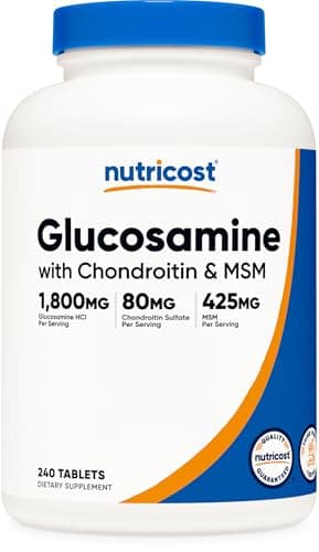 Nutricost Glucosamine 1800mg Review – Eerlijke Test van dit Gewrichtssupplement