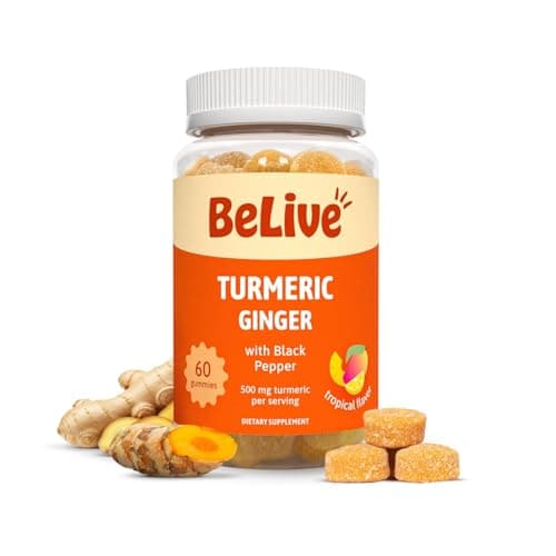 BeLive Turmeric Ginger Gummies Review: Do They Actually Work for Joint Support?