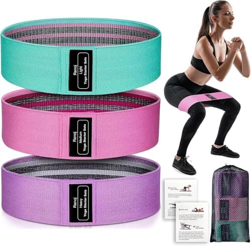 Renoj Resistance Bands Review: Durable Fabric Loops for Home Workouts