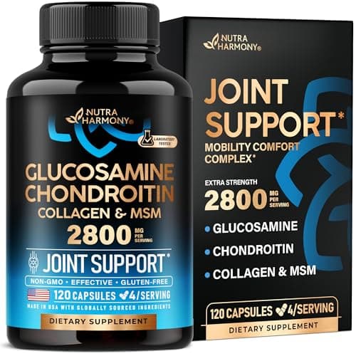 NUTRAHARMONY Glucosamin Chondroitin MSM Collagen Test 2025