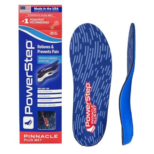 PowerStep Pinnacle Plus Met – Recenzja Wkładek Ortopedycznych na Ból Przodostopia