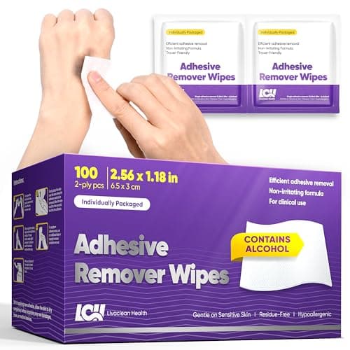 Livaclean Health Adhesive Remover Wipes Review – 100 Count Tested