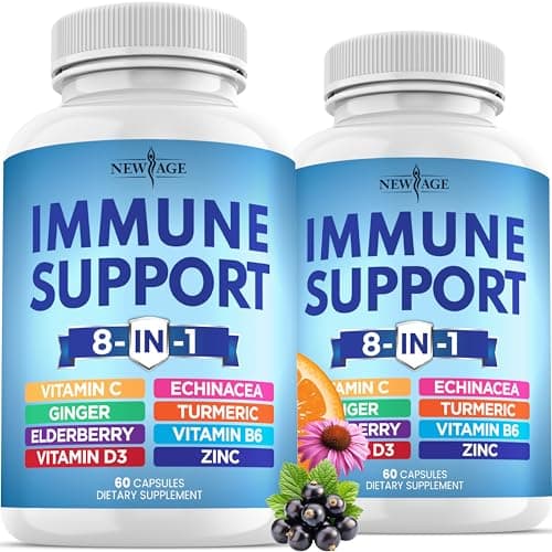 NEW AGE 8-in-1 Immunkraft Booster Test – Lohnt sich das Supplement?