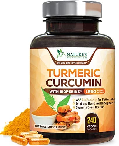 Nature's Nutrition Turmeric Curcumin Supplement Test – Lohnt es sich?