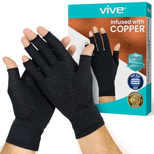 Vive Koperen Compressie Handschoenen Review – Stevige Ondersteuning bij Artritis
