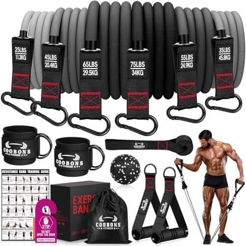 COOBONS FITNESS Heavy Resistance Bands – Fullständig Test och Omdöme 2025